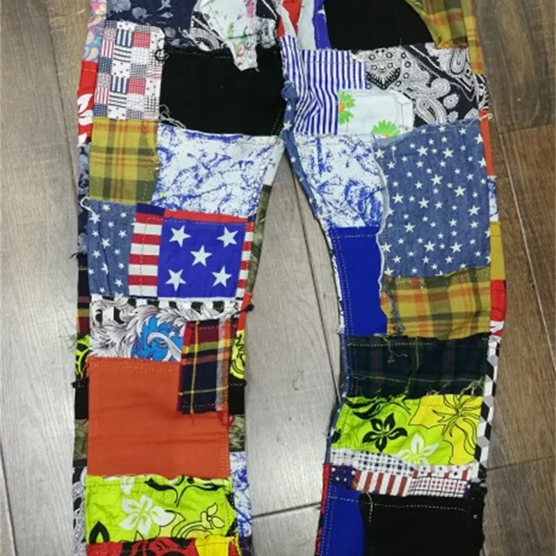 

New straight fit button jeans pants