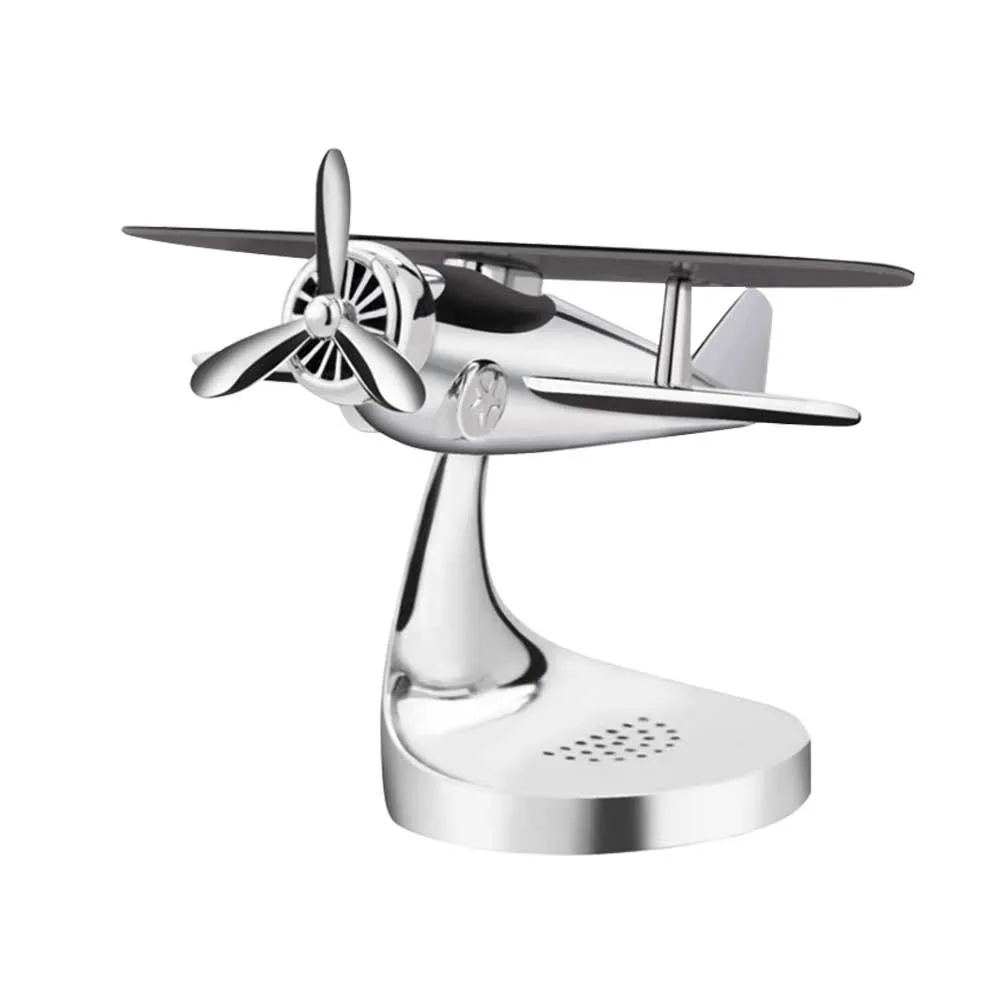 Солнечная энергия самолет модель Стайлинг освежитель воздуха Поворот сплава