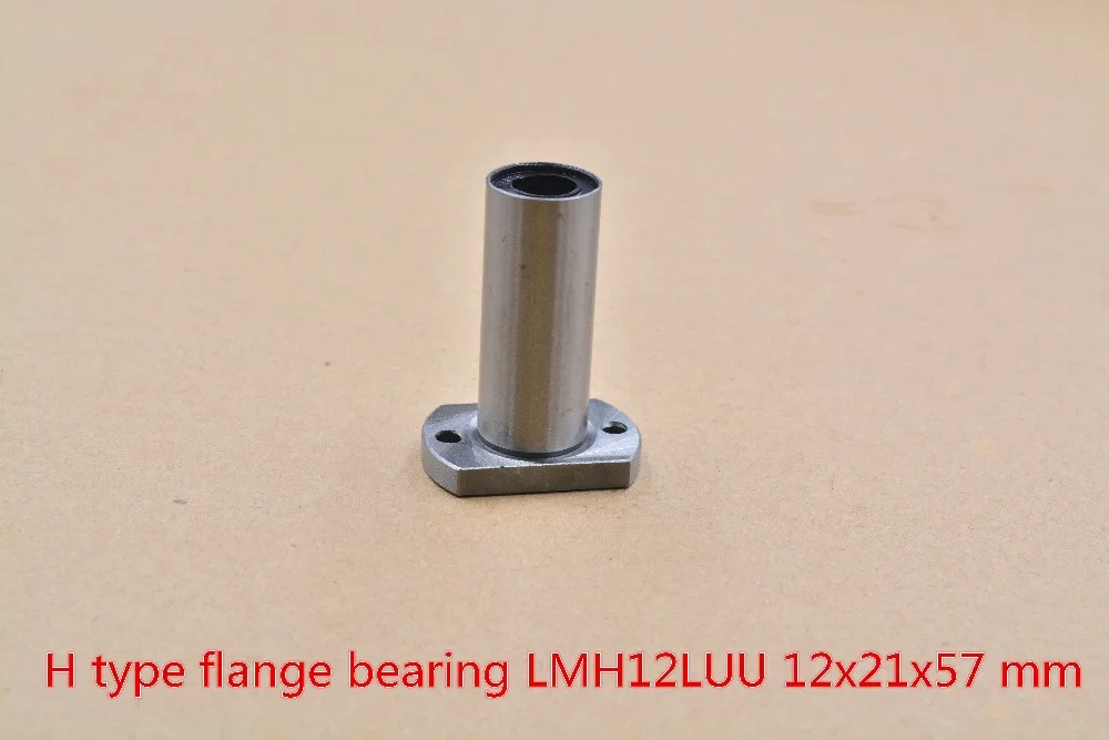 12 мм x 21 57 LMK12LUU LMH12LUU LMF12LUU фланец длинный Линейный шарикоподшипник для строчный