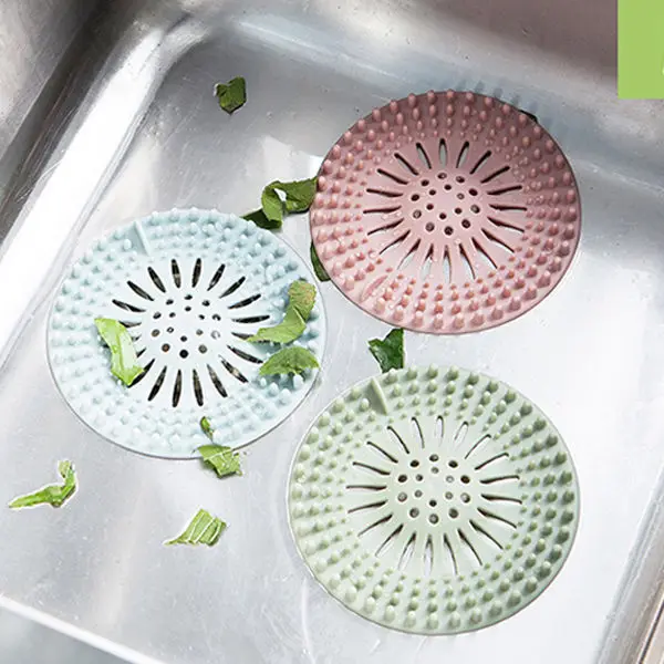Аксессуары для ванной комнаты ловушка волос прочная Силиконовая пробка слив