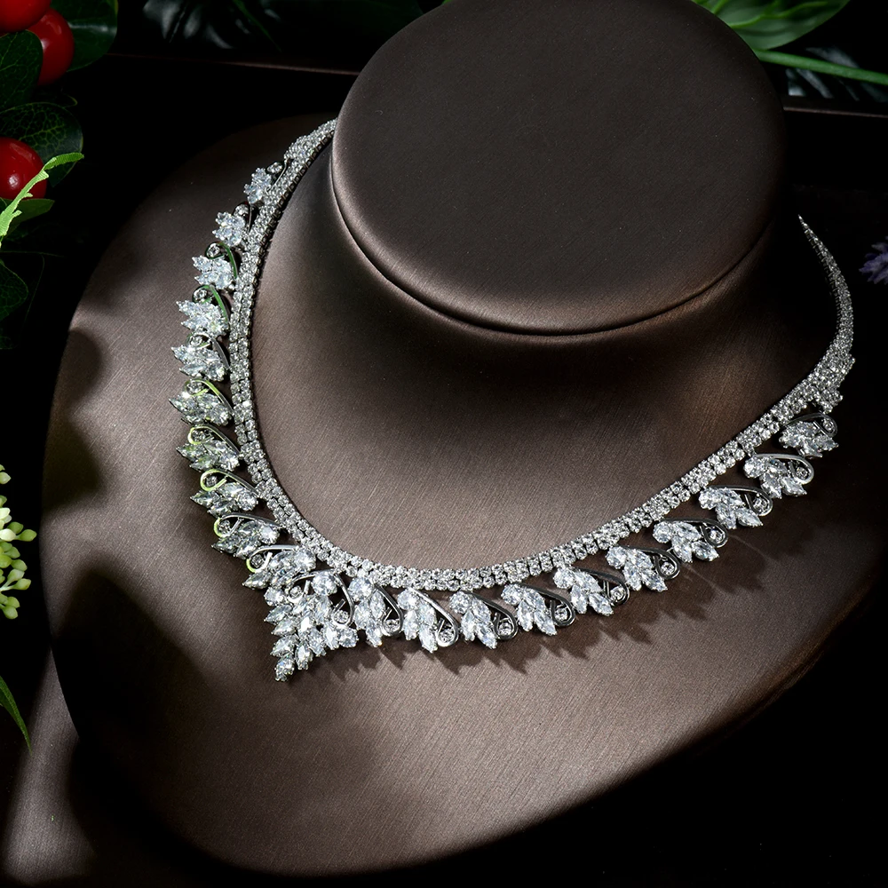 Супер сверкающий кубической формы циркониевый набор обручальных колец hiневесты