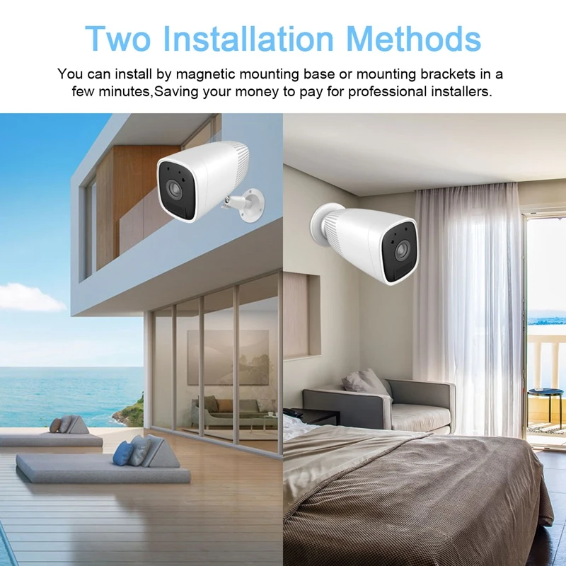 HD 1080P Wifi батарея IP камера наружная беспроводная перезаряжаемая