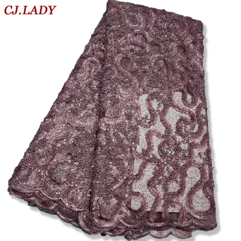 

Новейшая африканская кружевная ткань 2021, высококачественное кружево, французская кружевная ткань с блестками, нигерийское вечернее платье...