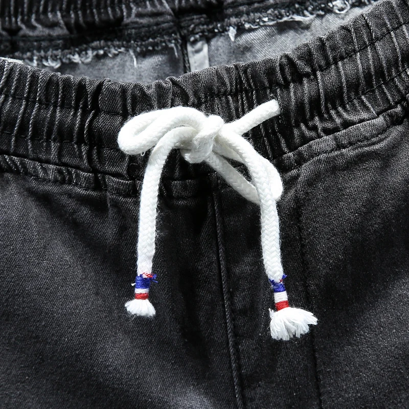 46 Plus Size 2021 High Quality Men's Baggy Denim Male Casual Straight shorts Pants Fashion Jeans male Trousers Loose Streetwear