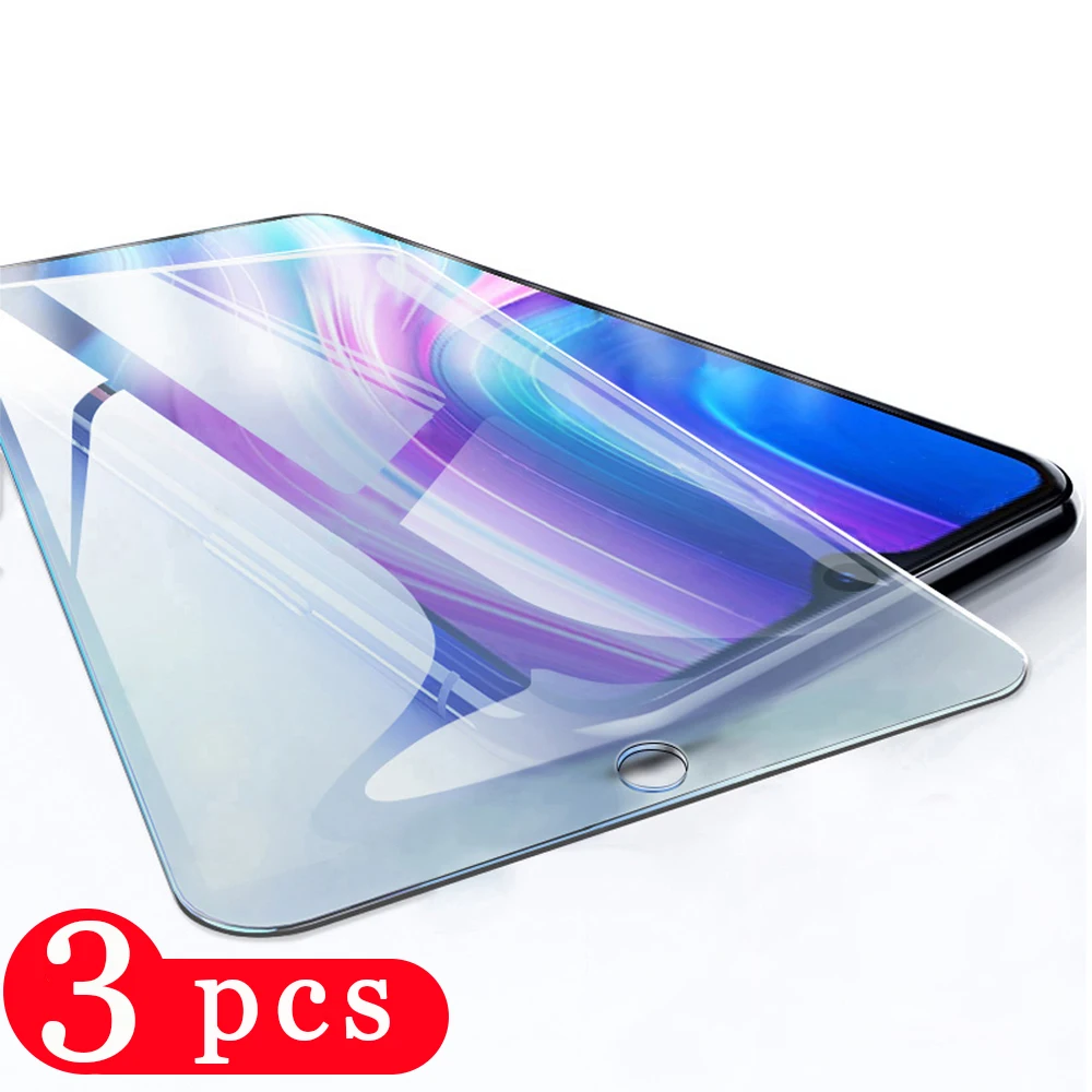 3 шт. закаленное стекло для xiaomi mi note 10 pro lite защита экрана телефона защитная пленка