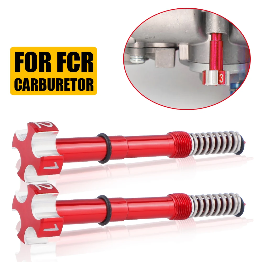 CNC Aluminum Motorcycle Fuel Mixture Screw Easy Adjustable tools For ATV Dirt Bikes for FCR Carburetor | Автомобили и мотоциклы