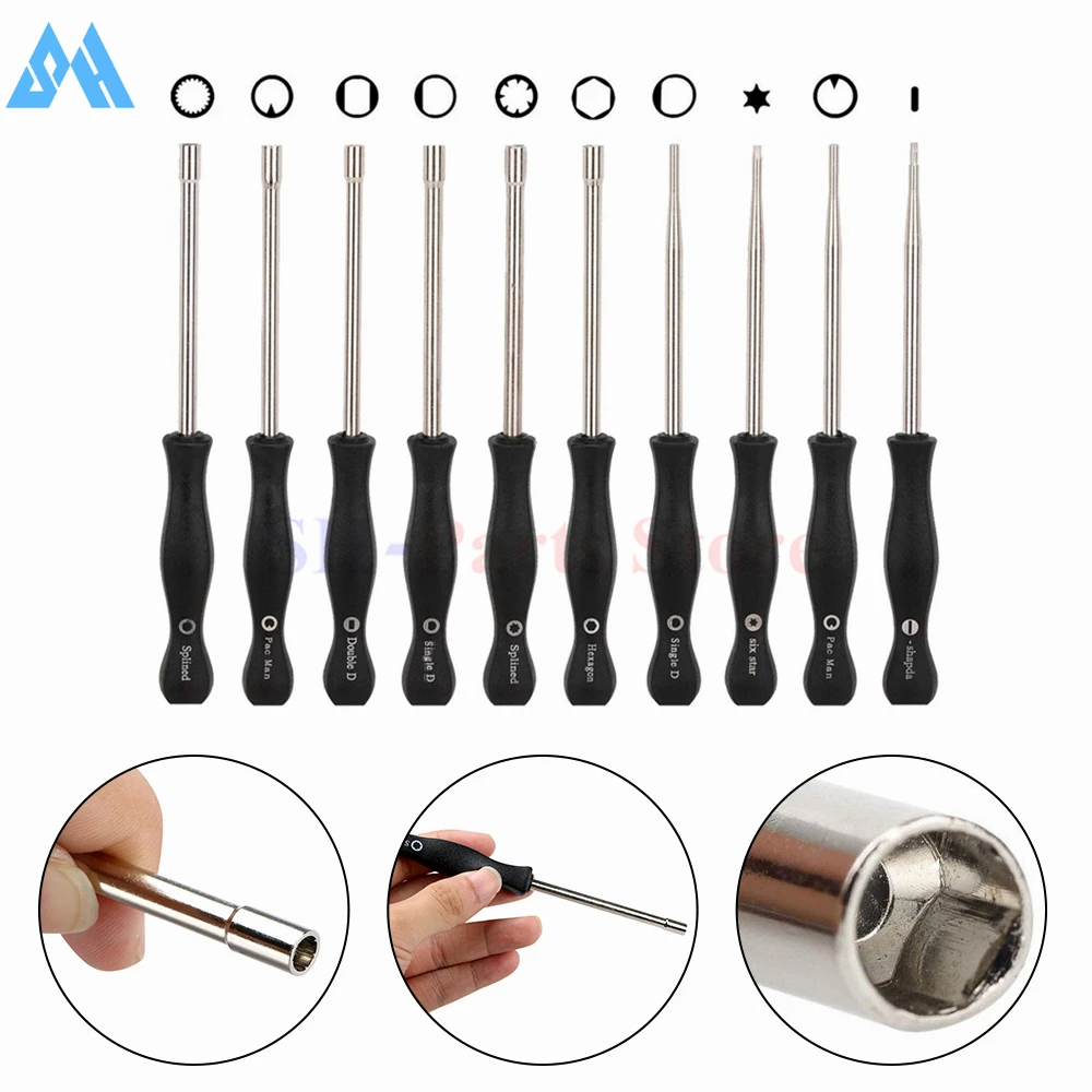 

10 Pcs Tune up Carburetor Adjusting Screwdriver Tool Kit with Carb Cleaning Needles Brushes for Walbro Zama Ryobi Stihl Echo Tro