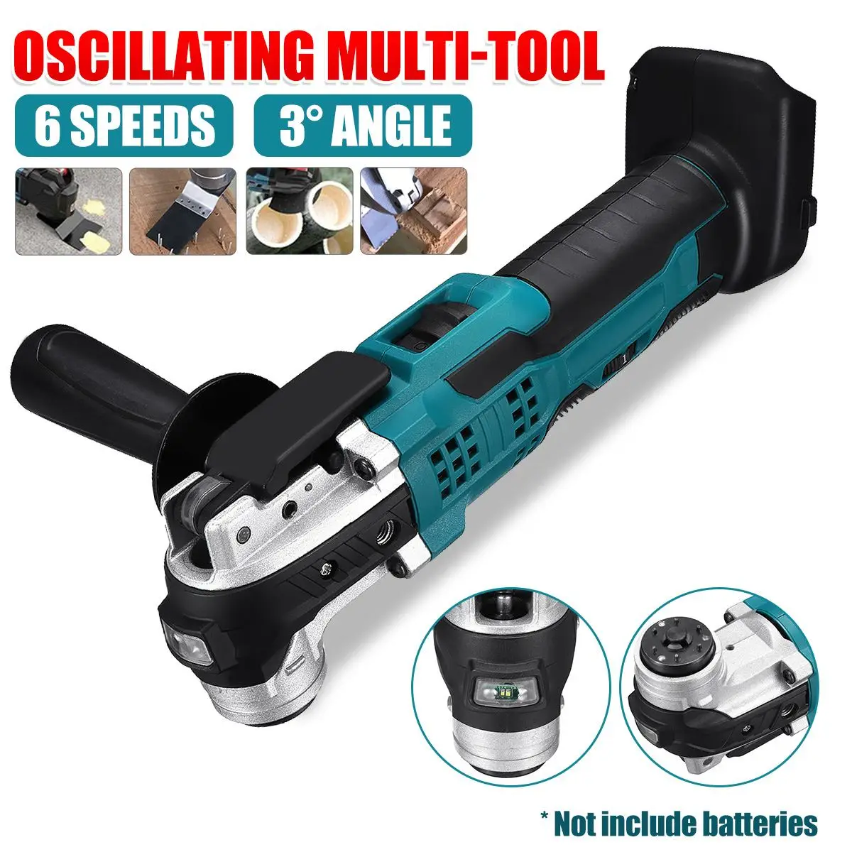 Беспроводной Мощный Осциллирующий многофункциональный инструмент