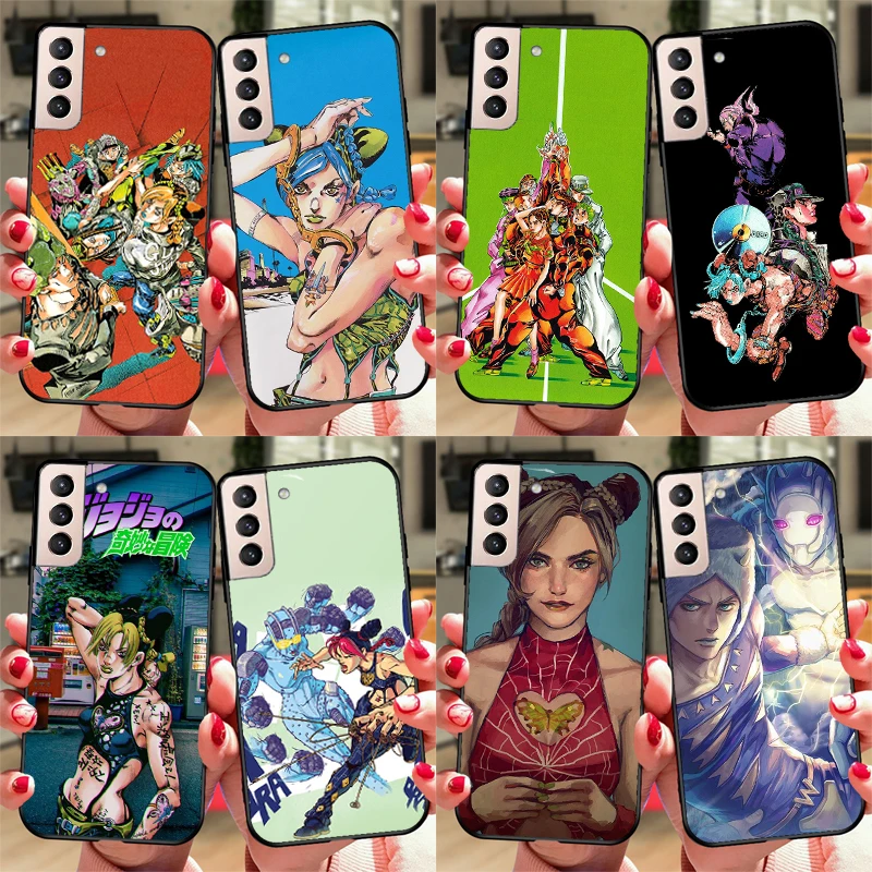 Чехол Stone Ocean JoJo для Samsung Galaxy S23 Ultra Note 20 10 S9 S10 Plus S20 S21 FE S22