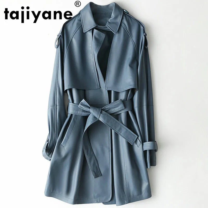 

Genuine Leather Jacket Women Autumn Jacket Women Sheepskin Coat 2021 Spring Long Silm Coats Female Clothes HQ19-CJX19026AWPY143