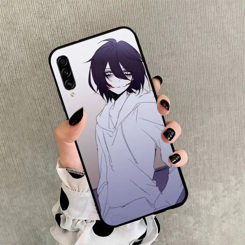 

Japan anime Jeff the killer Phone Case For Samsung Galaxy A 3 6 7 8 10 20 30 40 50 70 71 10S 20S 30S 50S PLUS