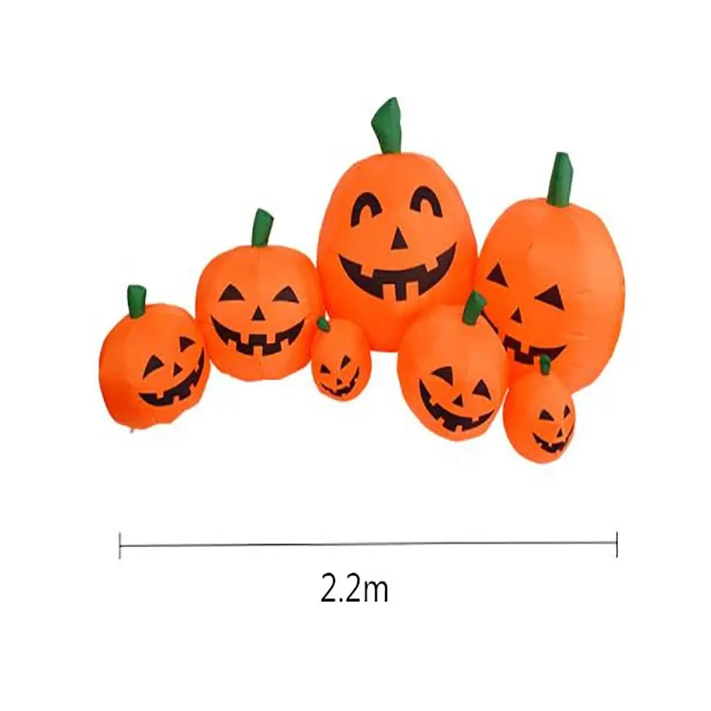 7 шт./компл. надувная тыква на Хэллоуин открытом воздухе страшные украшения 2 м