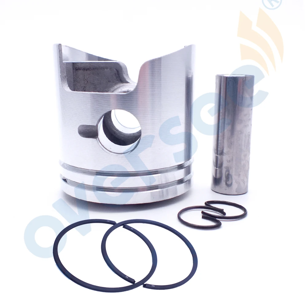 

3B2-00001-0 Piston Kit,3B2-00011-0 Piston Ring For Tohatsu Nissan Boat Motor 9.8HP 8HP 50MM 2 Stroke Outboard Engine MERCURY 6HP