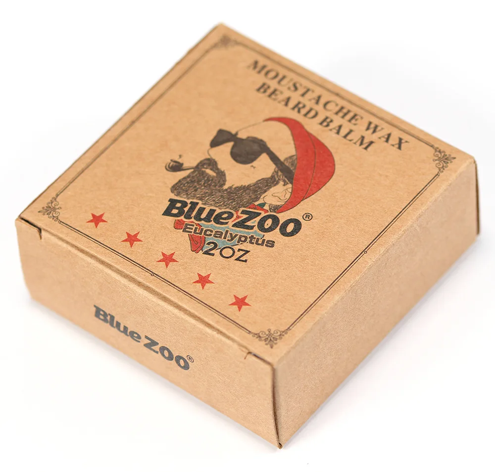 Натуральный бальзам для усов Blue ZOO увлажняющий разглаживающий органический