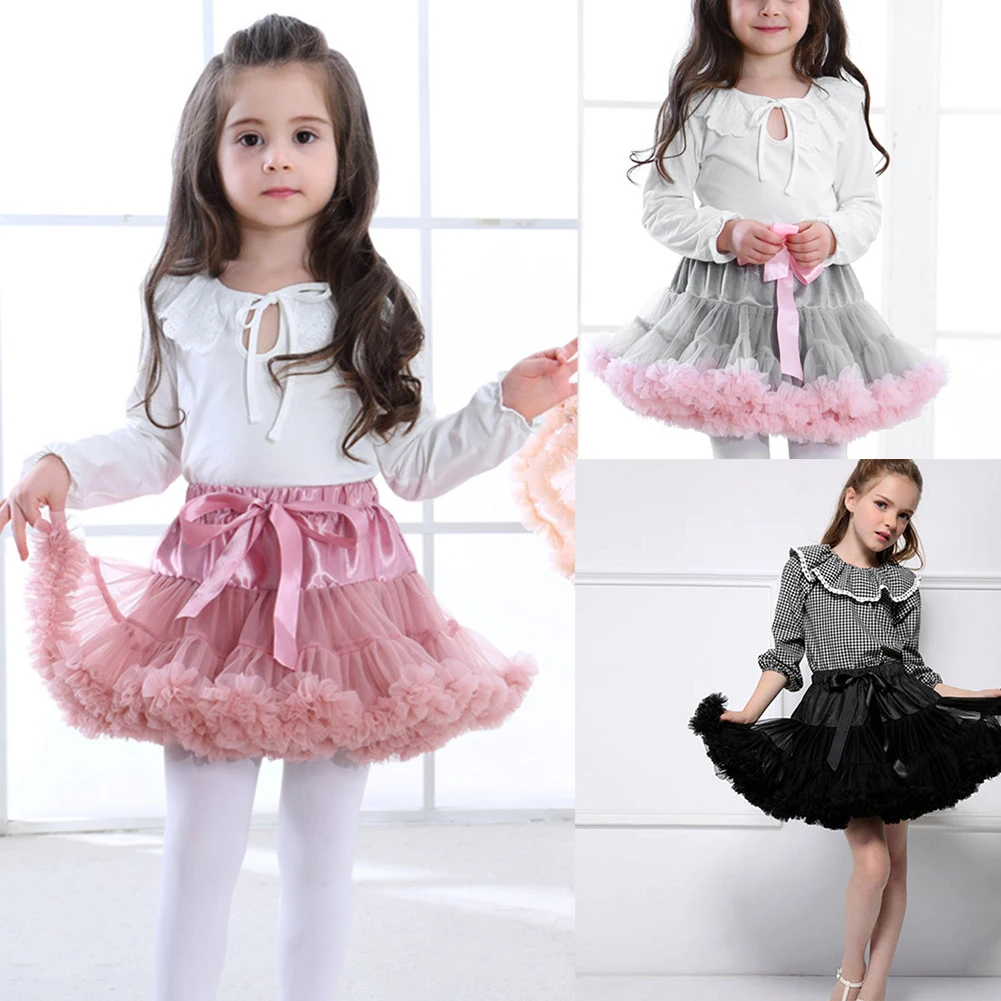 

2021 New Girl'S Net Gauze Tutu Skirt Baby Girl Tutu All Seasons Can Wear Mini Skirt All-Match Fashion Baby Girl Skirt Hot Sale