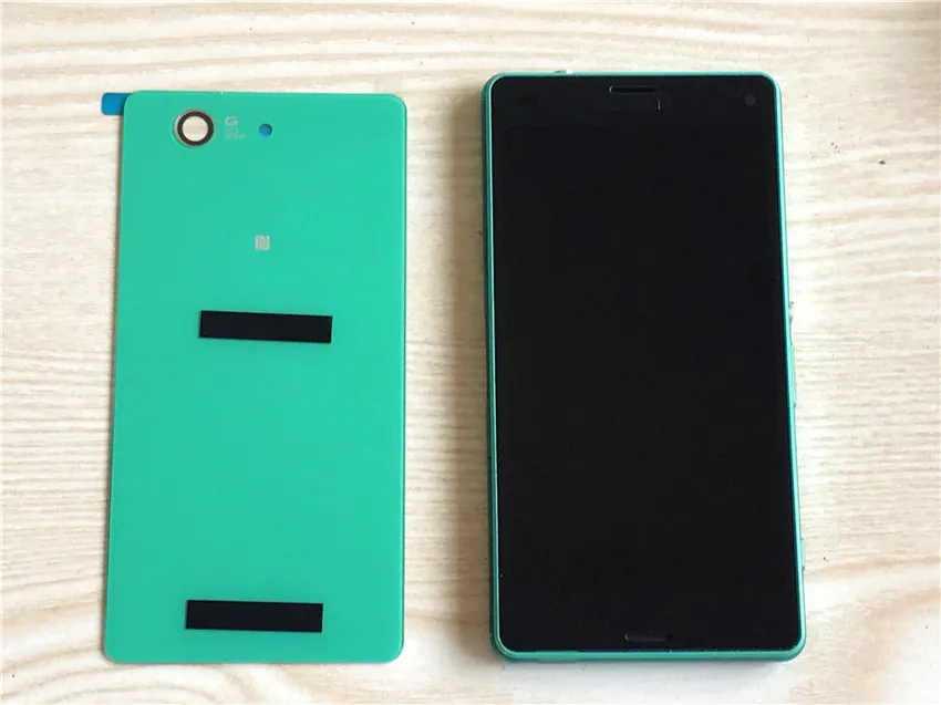 4," ЖК-дисплей для SONY Xperia Z3 Compact дисплей сенсорный экран с рамкой Z3 Mini D5803 D5833 для SONY Xperia Z3 compact lcd - Цвет: Зеленый