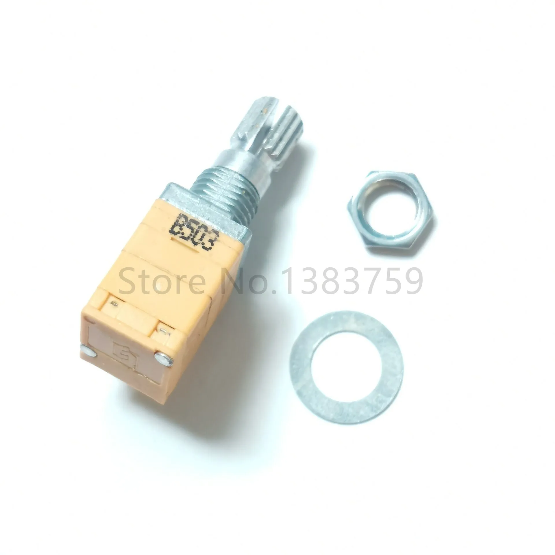 2 шт. 09 Тип прецизионный потенциометр двойной Переключатель B50K Регулировка звука