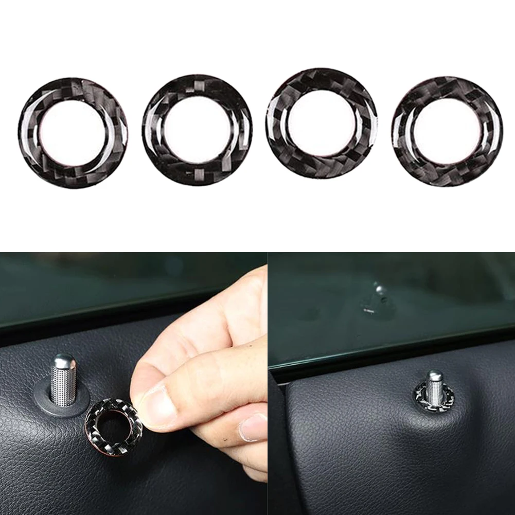4 шт. защитный Автомобильный интерьер против царапин украшение мини втулка