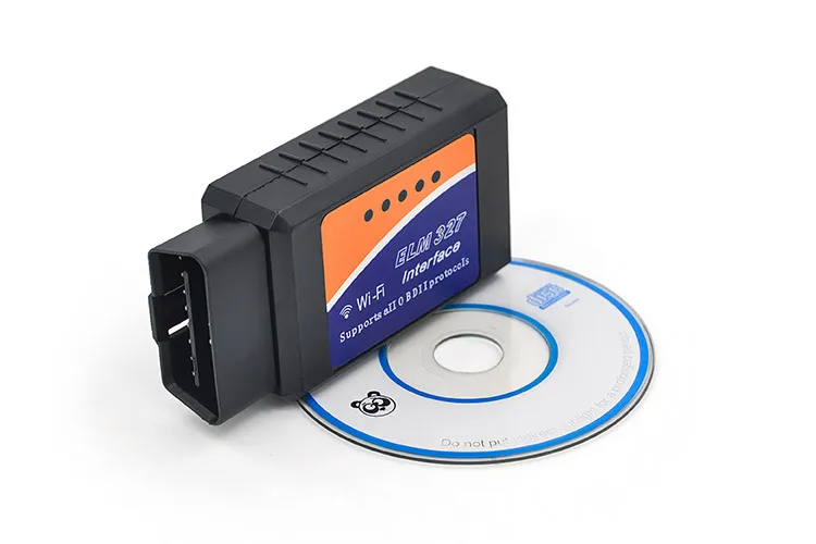 Диагностический сканер последней версии V1.5 ELM327 WIFI OBD2 / OBDII|diagnostic tool|auto diagnosticscanner