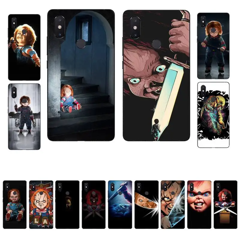 

FHNBLJ Chucky Phone Case for Xiaomi mi 8 9 10 lite pro SE 5 6 X max2 3 mix2 F1