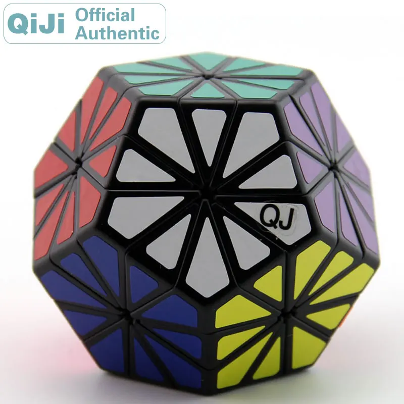 Волшебный куб QiJi Chrysanthemum QJ Megaminxeds Cubo Magico Professional Neo Speed Cube головоломка