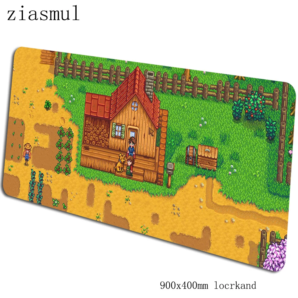Stardew valley коврик для мыши 90x40 см Коврик для мыши восхитительный лучший игровой коврик для мыши геймер крутой персонализированный коврик для мыши Клавиатура ПК - Цвет: pattern 6