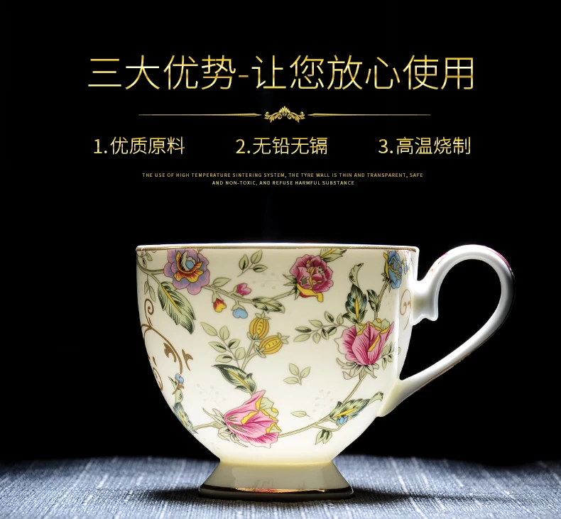 Китайская Роскошная чашка простая белая кружка из костяного фарфора Современная