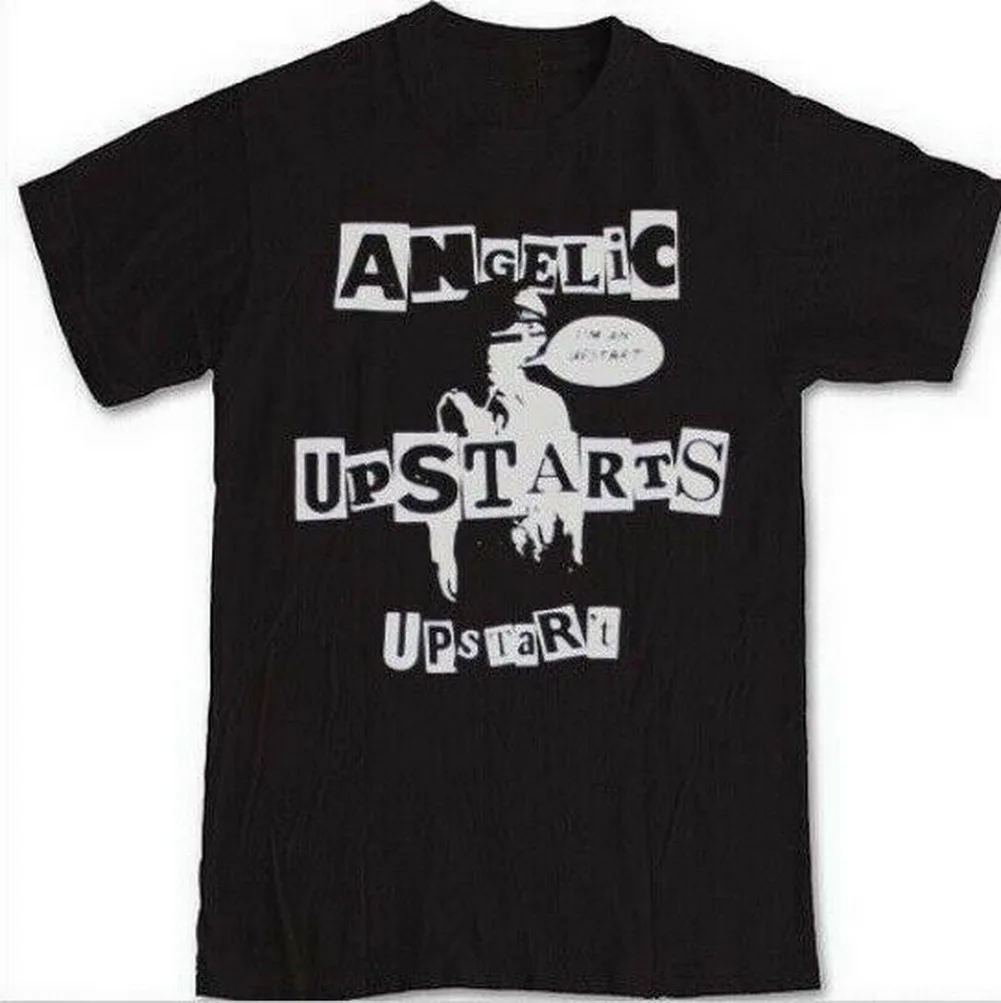 Футболка ANGELIC UPSTARTS в стиле панк рок с надписью Oi Band Cock Sparrer футболка S M L XL 2XL 3XL для