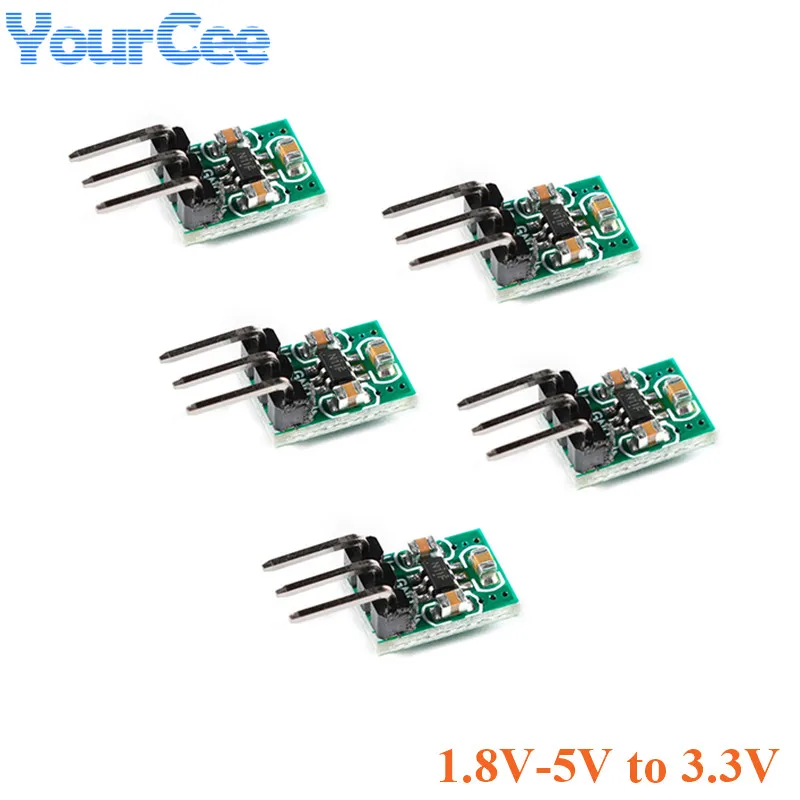 5 шт. мини DC-DC Автоматический Бак Boost регулируется Мощность модуль 1 8 V 3В 3 7 5V до Шаг