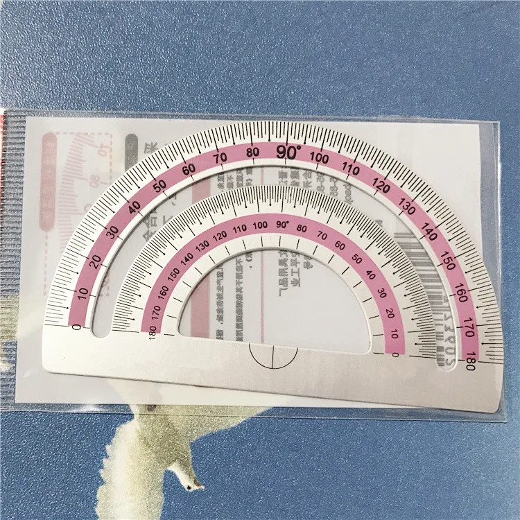 4 шт./компл. Новый Алюминий сплав чертеж линейки измерения в виде геометрических