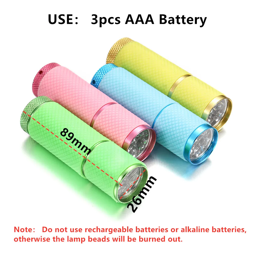 Ультрафиолетовый фонарь для отверждения ювелирных изделий сделай сам форма