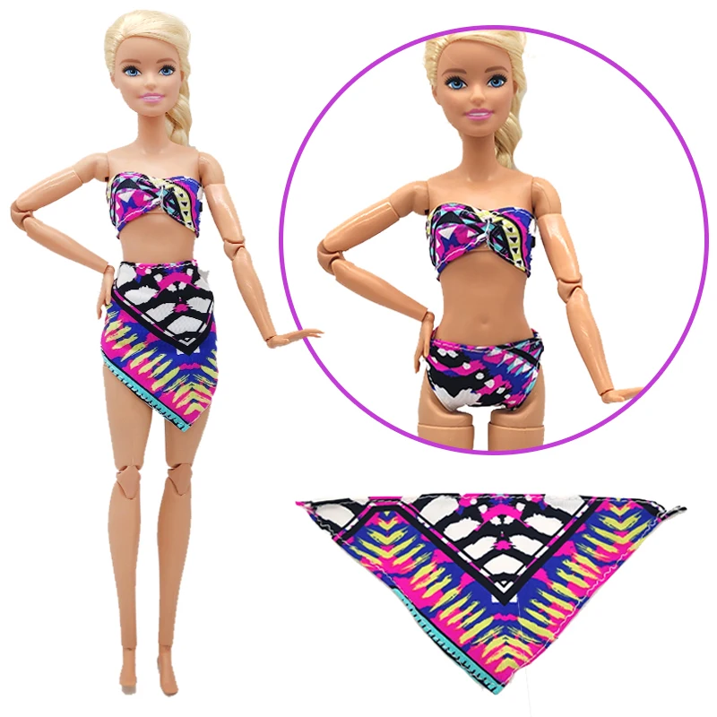 Купальник сделай сам для Барби аксессуары кукол девочек модная одежда игрушки