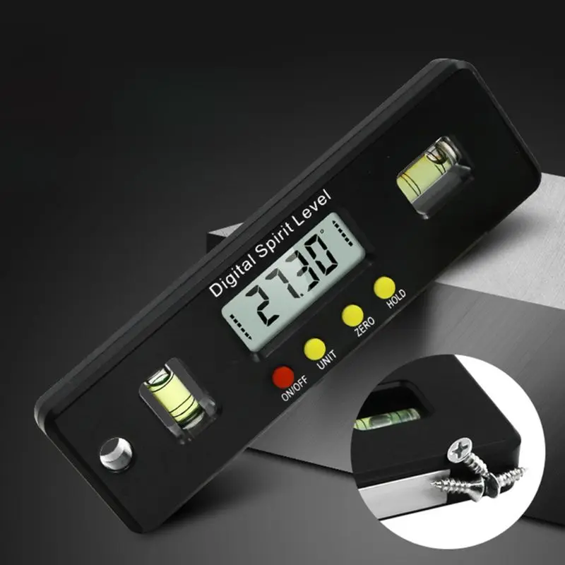 

0-150mm Magnetic Horizontal Angle Level Meter Electronic Digital Protractor Level Inclinometer