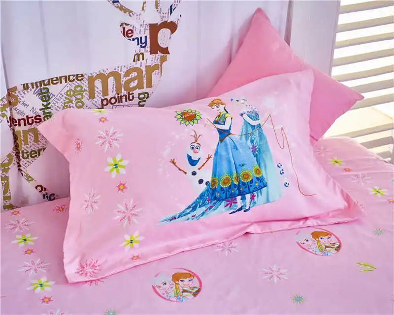 Pattern 11 Disney Frozen Elsa Подушка принцессы Sham 48*74 см для украшение для спальни девочки 19*29 дюймов наволочка детская наволочка 1 шт. синий 3D - Цвет: Pattern 11