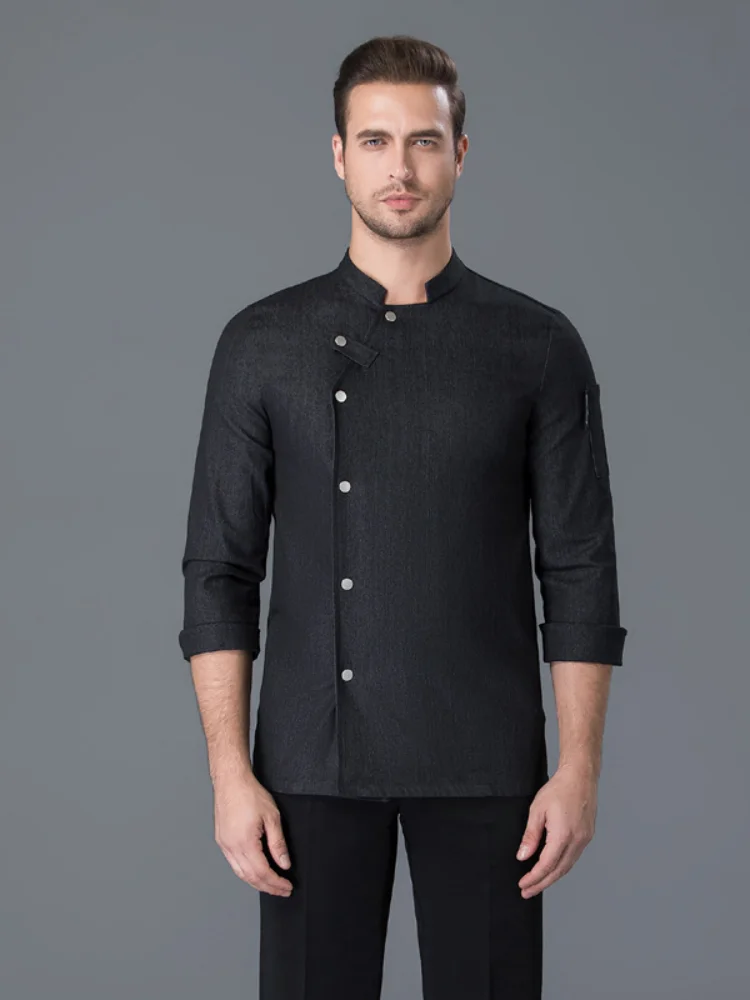 Куртка с длинным рукавом для шеф-повара воздухопроницаемая одежда работы в отеле