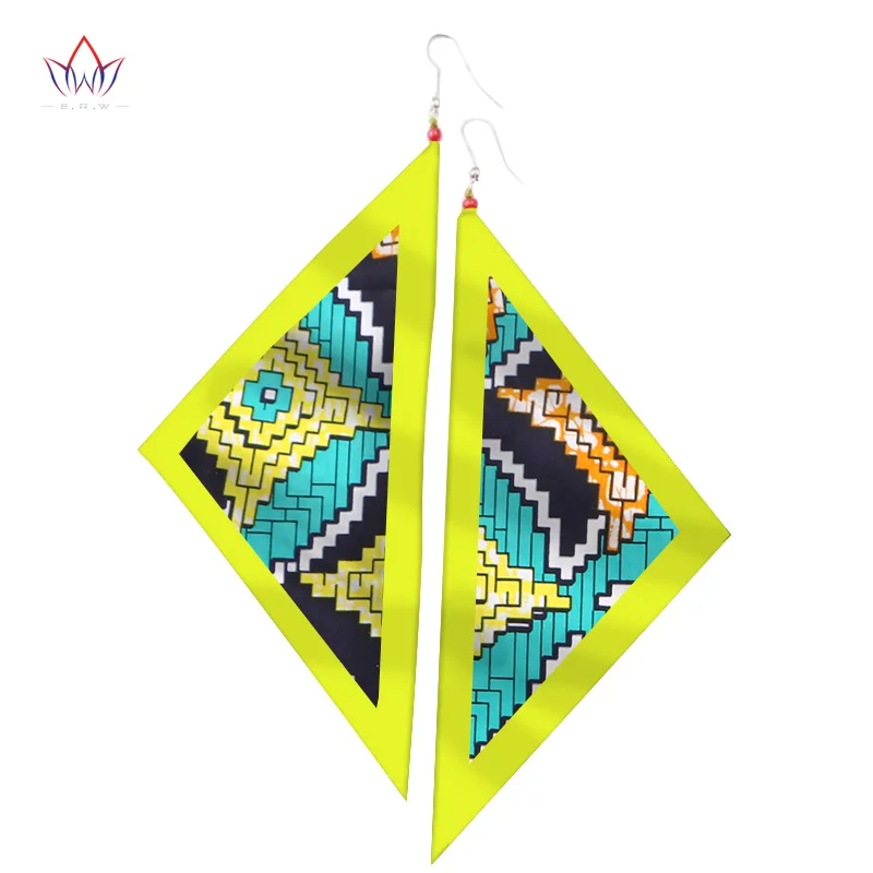 2021 женские серьги ручной работы из Африканской ткани с кисточками | Украшения и