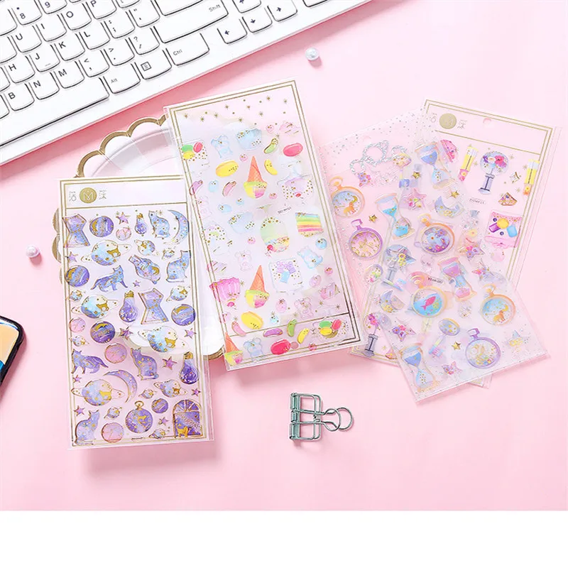 Многоузорная прозрачная трехмерная кристальная наклейка s для женщин мобильного