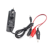 12V 1000ma Lead Acid Dry Battery Charger for Car Motorcycle Volt Electric Toy Tool Motor Power Charging Adapter with Clip