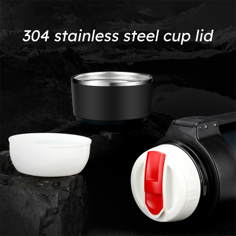 Термос FEIJIAN вакуумная фляга большой емкости бутылка для воды подходит кемпинга