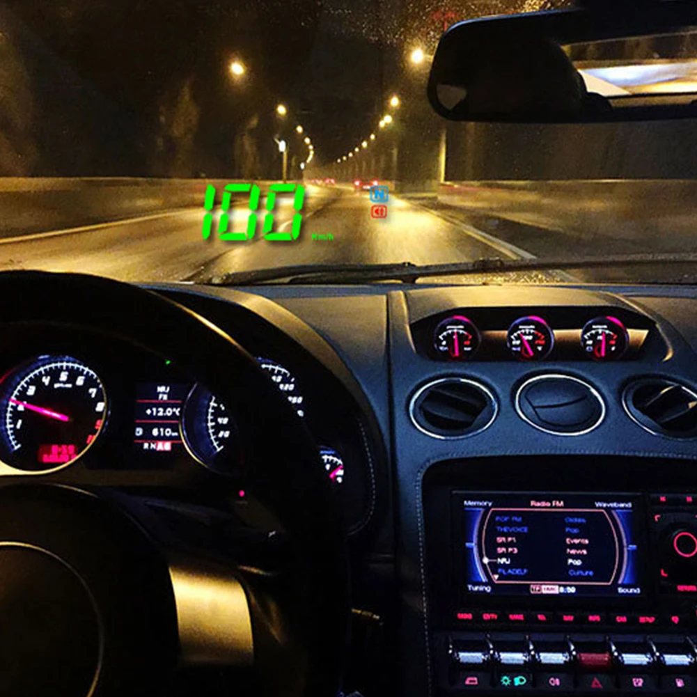 Ясный проектор Автомобильная голова манекена цифровой автоматически HUD gps