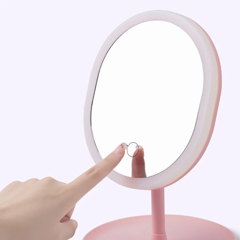Зеркальный светильник с подсветкой для макияжа натуральный белый светодиодный