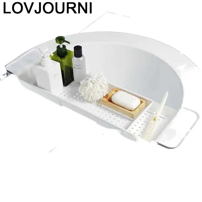 

Wine Holder Engelli Tutunma Bar Bamboo Storage Bathroom Bathtub Accessories Tablette Plateau Accessoires Baignoire Bath Rack