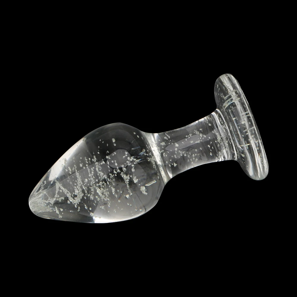 IKOKY Luminous Glass Butt PlugAnal Dilators Sex Toys for Couples Shop Anal Beads Plug Adults | Красота и здоровье