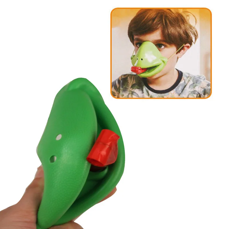 Забавная настольная игра лягушка рот Возьмите карточку язык Tic-Tac Хамелеон