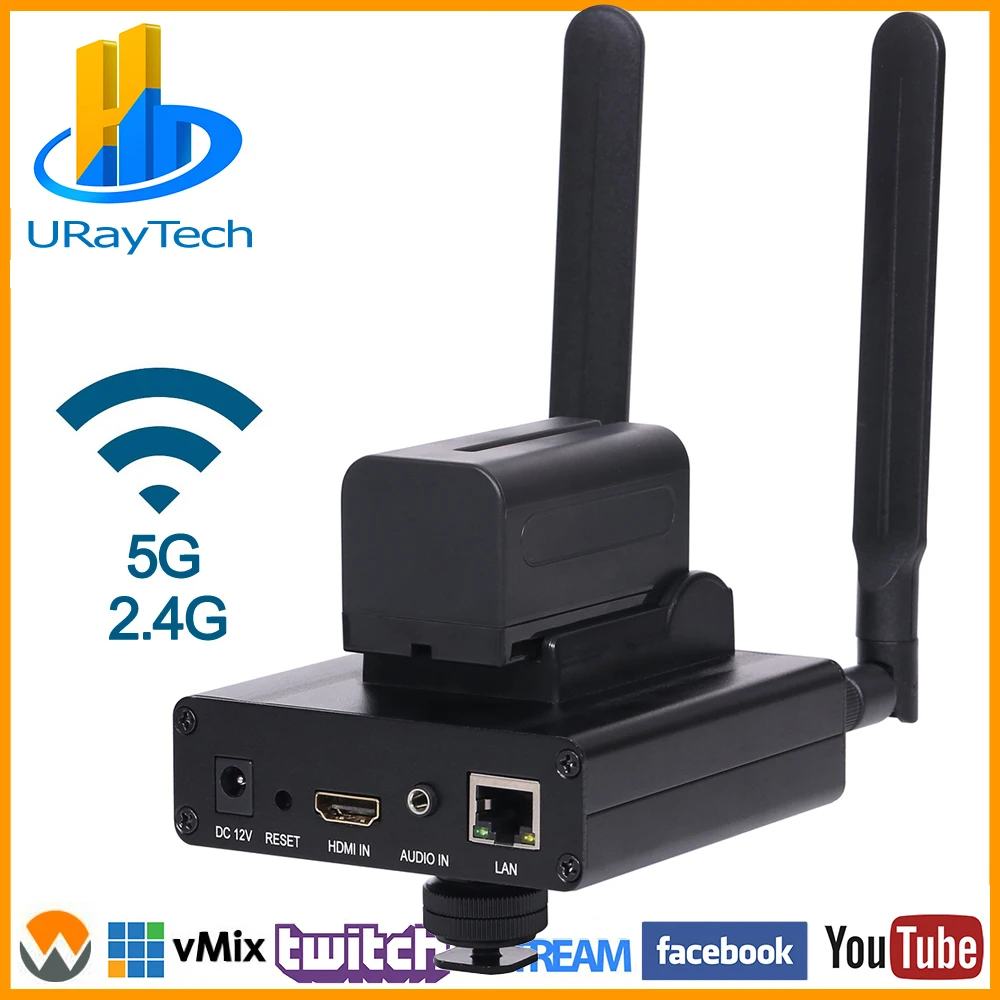 

HEVC H.265 H.264 HDMI to IP Encoder HD Video Streaming Encoder RTMP RTMPS for Twitch Dacast Ustream Wowza Youtube Facebook Live