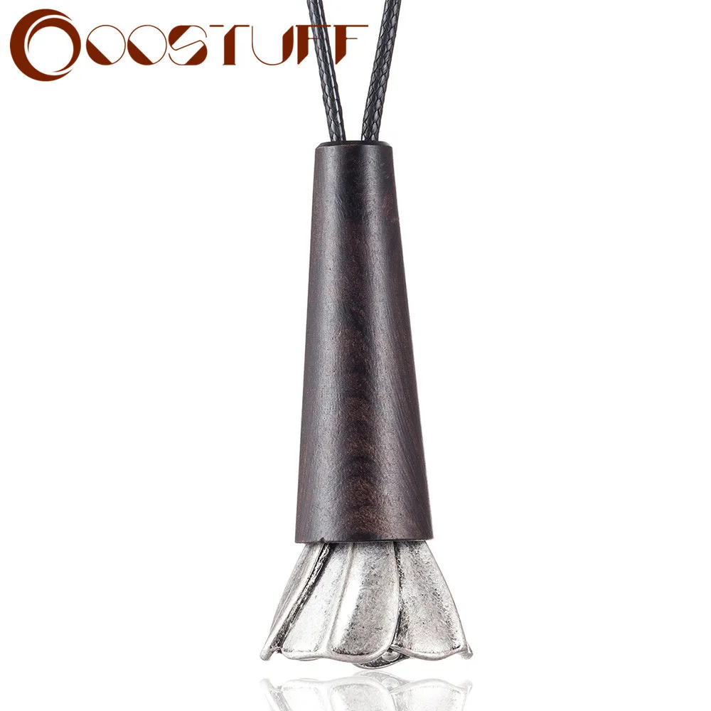 2021 цветок подвеска из сандала ожерелья и кулоны для женщин длинное ожерелье в