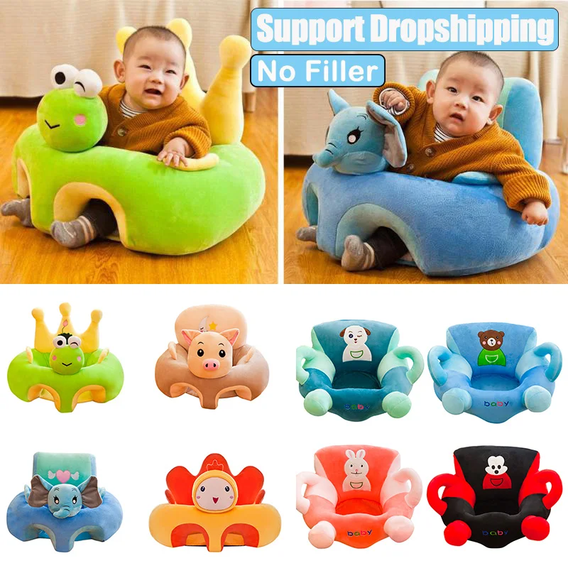 

Мягкий Бархатный Чехол для дивана для малышей с кристаллами, оригинальная индивидуальная Удобная защита от падения, милый мультяшный чехол...