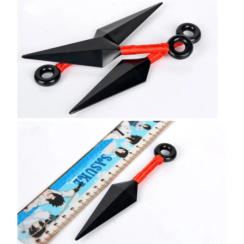 Аниме 3 шт./компл. ниндзя дротики Косплей Hatake Kakashi Uchiha Sasuke Kunai Shuriken Akatsuki Метательное