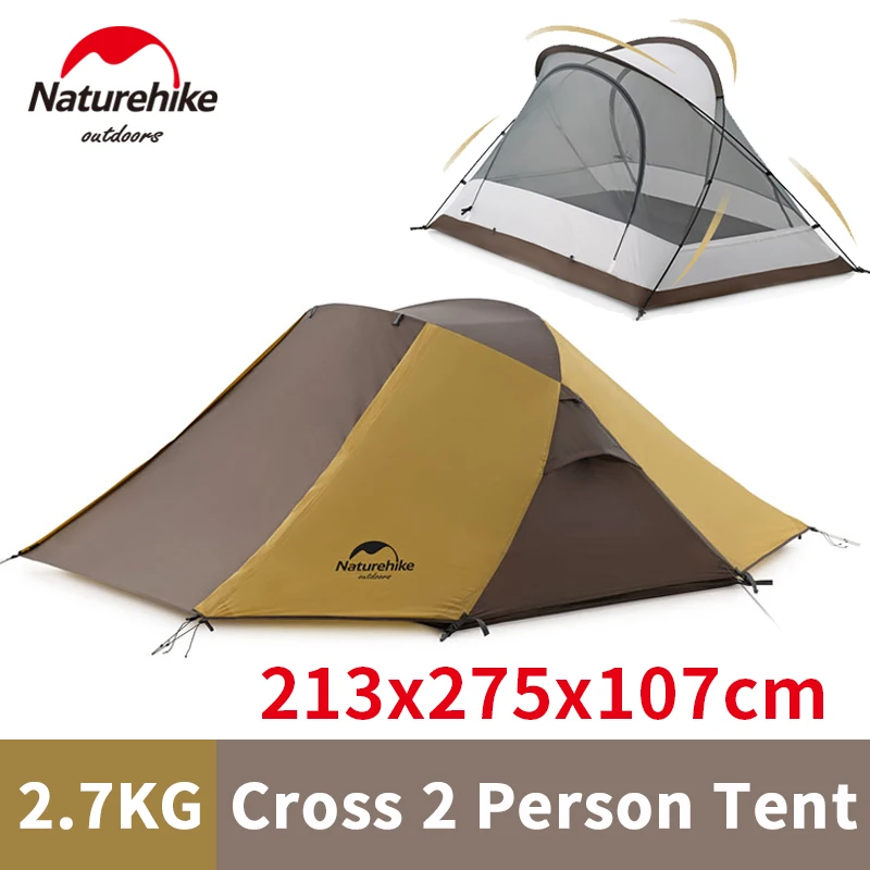 

Палатка Naturehike туристическая легкая из полиэстера, 2,7 кг, 210T