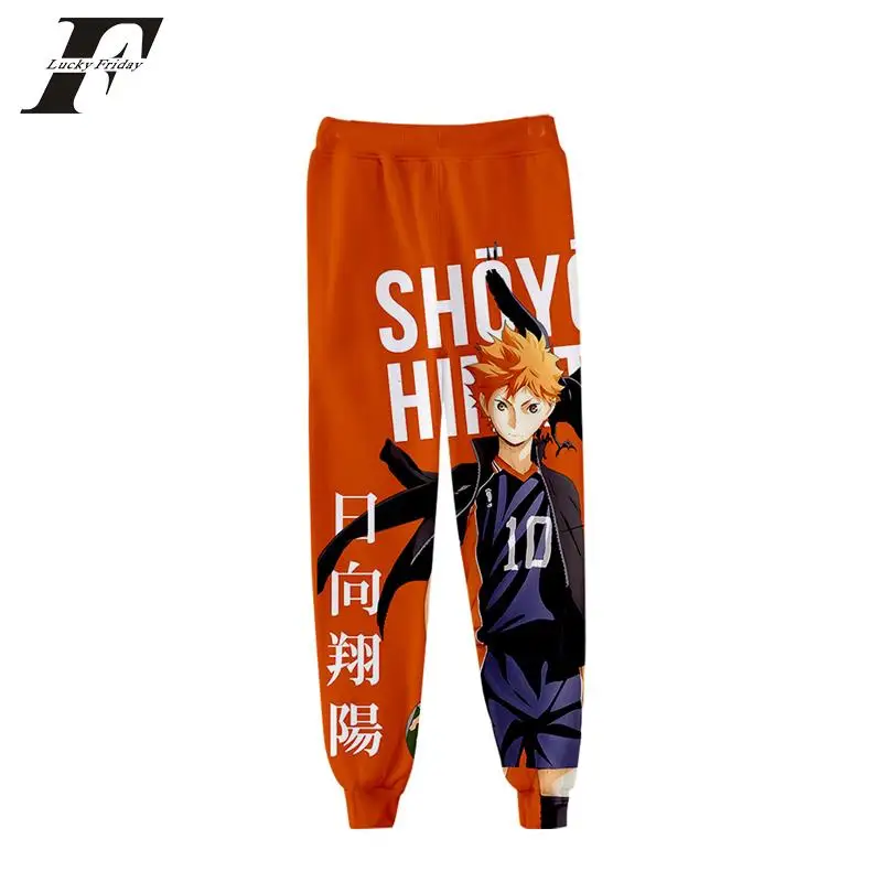 

Haikyuu Pants 3D Fashion Sweatpants Warm Pants Slim Men's Clothing Trousers for Men Straight Loose Haikyu !! High Quality Casual